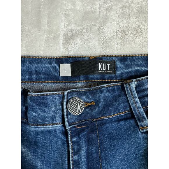 Kut from The Kloth Mia Mid Rise Slim Fit Skinny Pants Jeans Women’s Size 10 - Picture 4 of 6